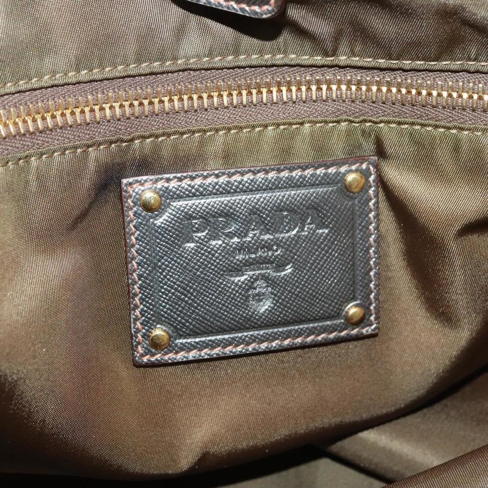 PRADA Tote Bag Nylon Green Auth 130186 - Picture 10 of 16